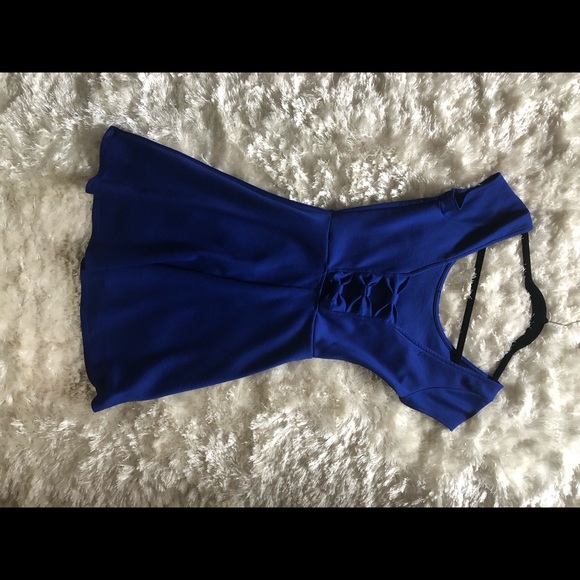 Blue Dress with Bows - Picture 7 of 8